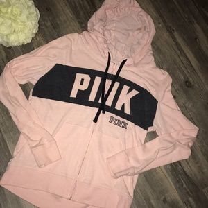 pink hoodie from PINK